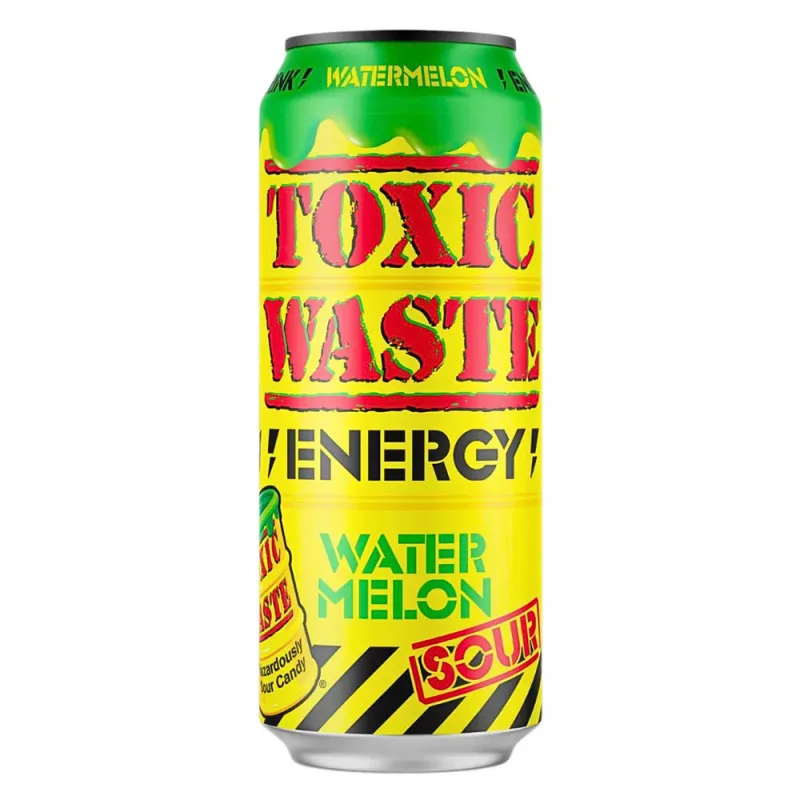 Toxic Waste Energy Sour Watermelon 500ml