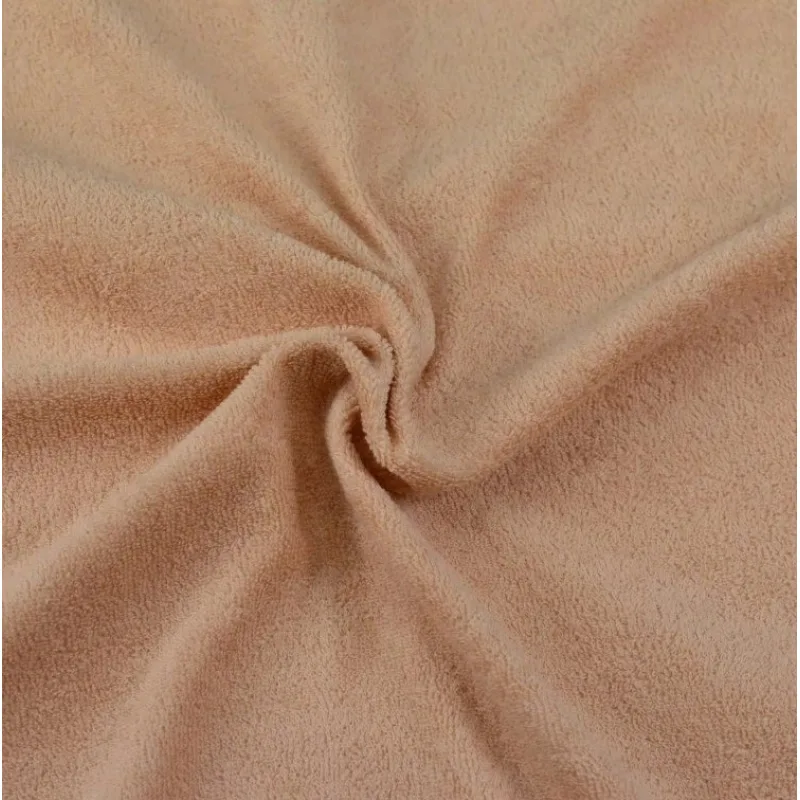 Froté prestieradlo svetlo béžové 80x200 cm