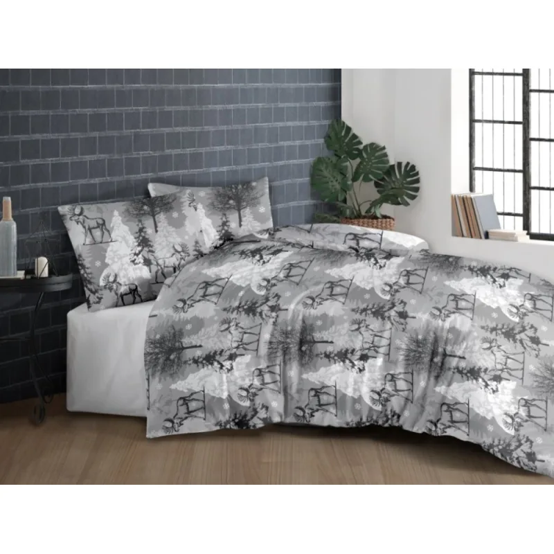 Vianočné obliečky bavlna Lara 200x200/2x70x90 cm