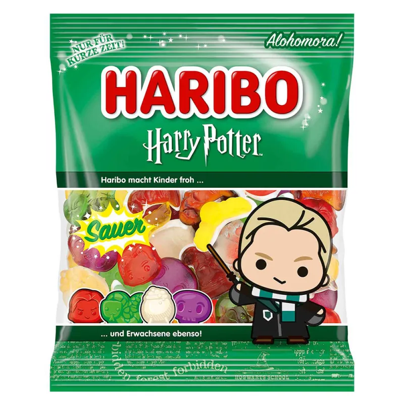 Haribo Harry Potter Sauer Draco Malfoy 80g