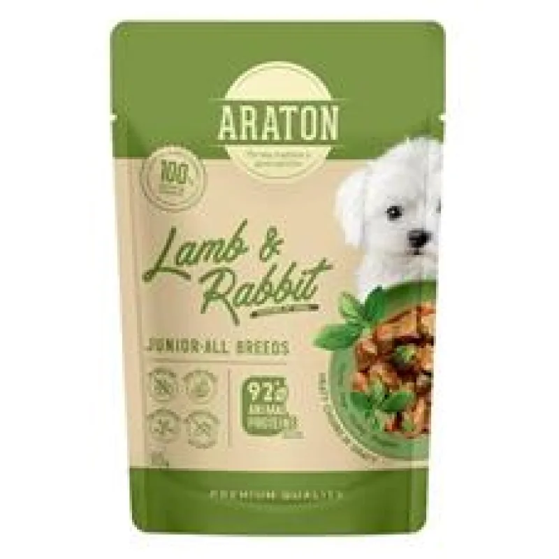Araton Dog kaps. Junior Lamb/Rabbit 85g