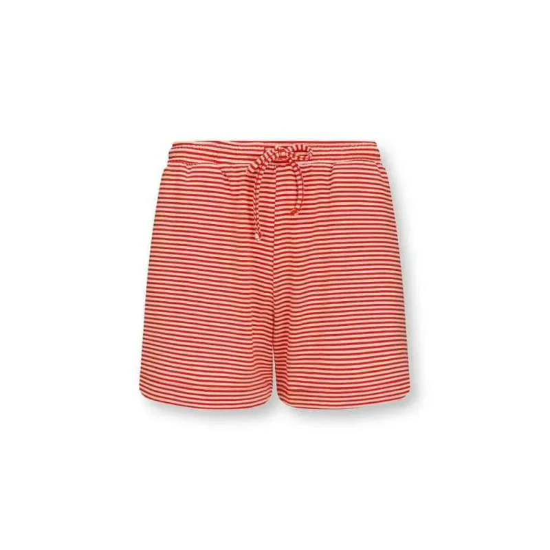 Pip Studio Bob kraťasy Little Sumo Stripe, coral