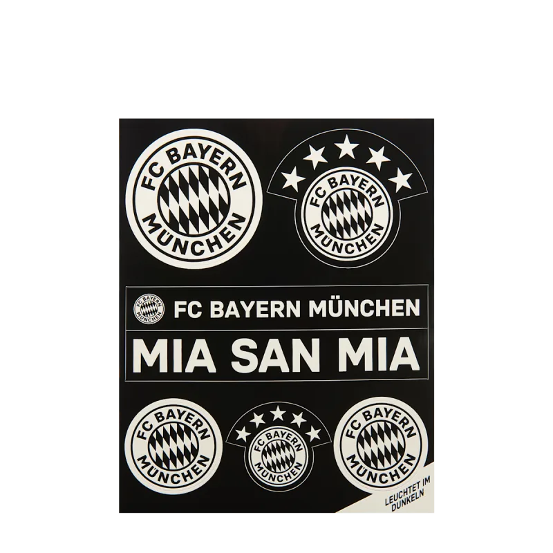 FC Bayern München - Bayern Mníchov "svietiace" nálepky