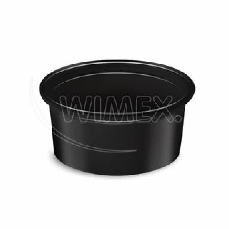 Dresinková miska černá 80 ml (PP) [50 ks] (PP322)