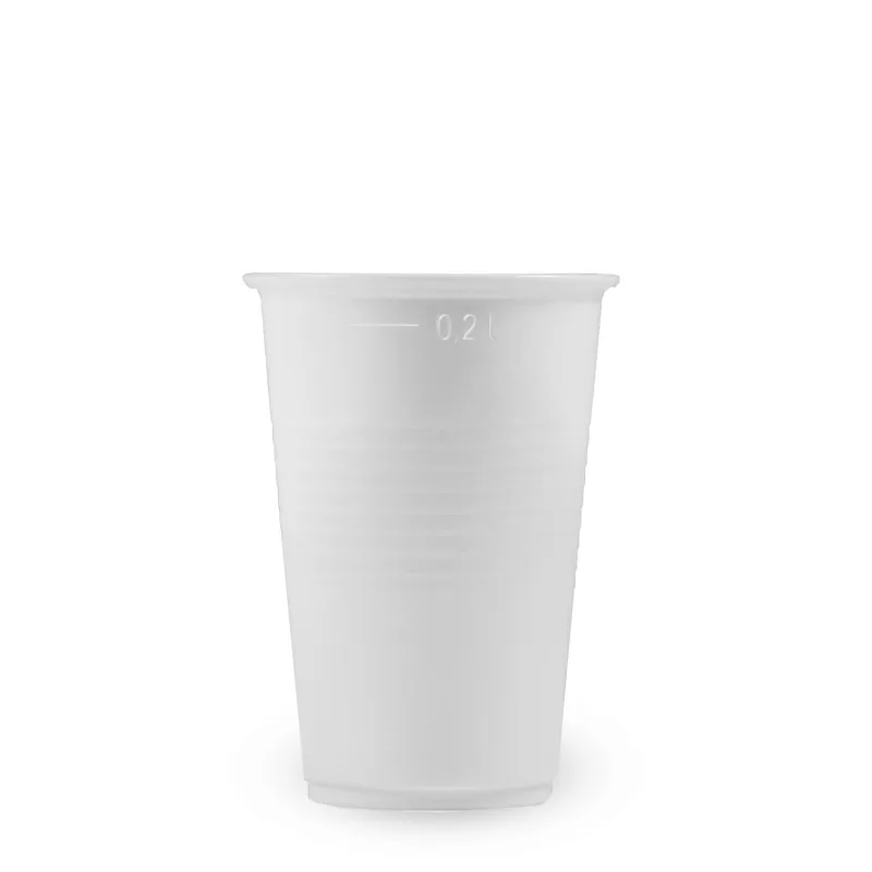 Kelímek bílý 0,2 l (PP) [15 ks] (65302)