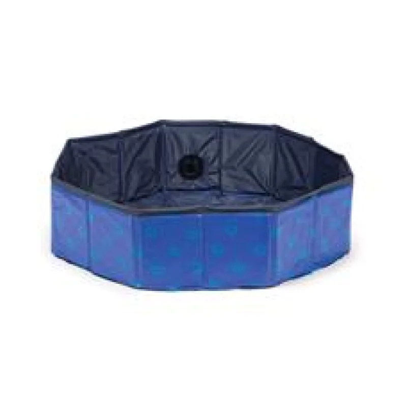 Karlie bazén, modrý/černý, 160x30cm