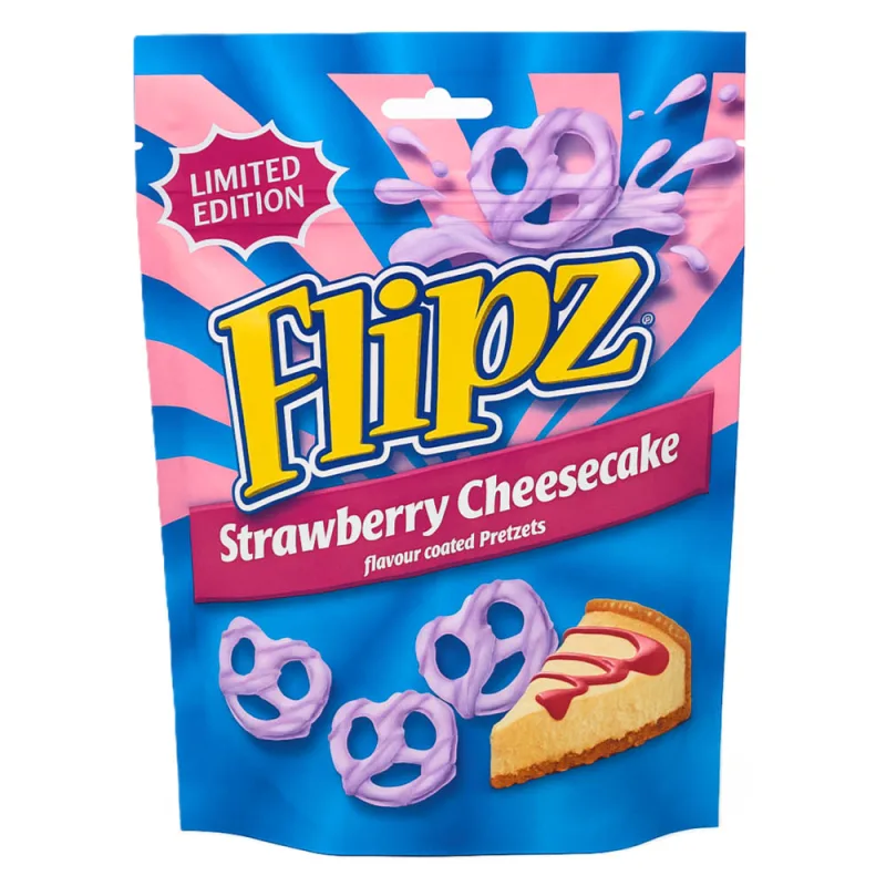 Flipz Strawberry Cheesecake 90g