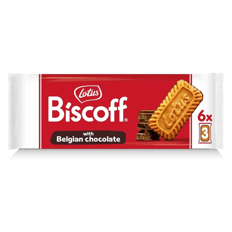 Lotus Biscoff with Belgian Chocolate 132g