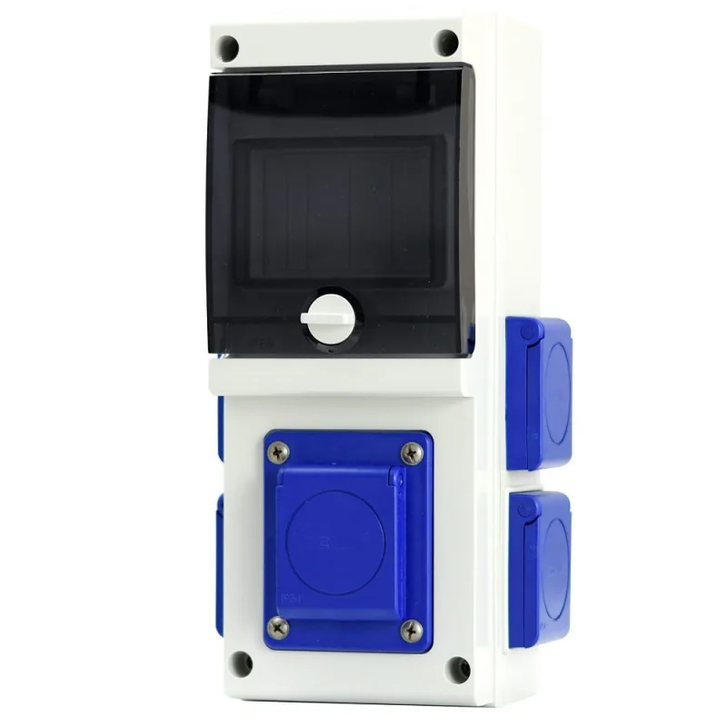 SCAME-SK, s.r.o. SCAME Zásuvková rozvodnica 632.2WW-003 5x230V istená 3xB16/1 - B1