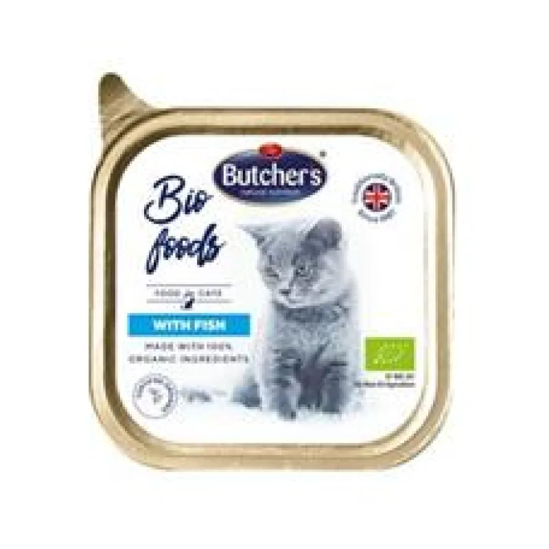 Butcher’s Cat Bio s rybou vanička 85g