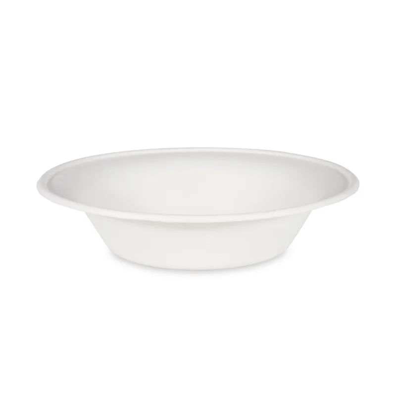 Miska kulatá BIO cukrová třtina 700 ml, Ø 21 x 5 cm [50 ks] (42270)