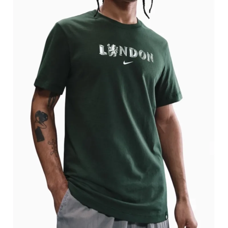 Nike Chelsea FC tričko zelené pánske