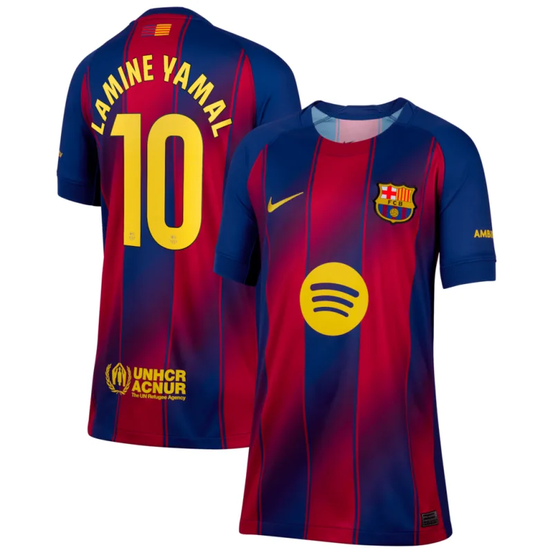 Nike FC Barcelona LAMINE YAMAL dres detský (2025-2026) domáci