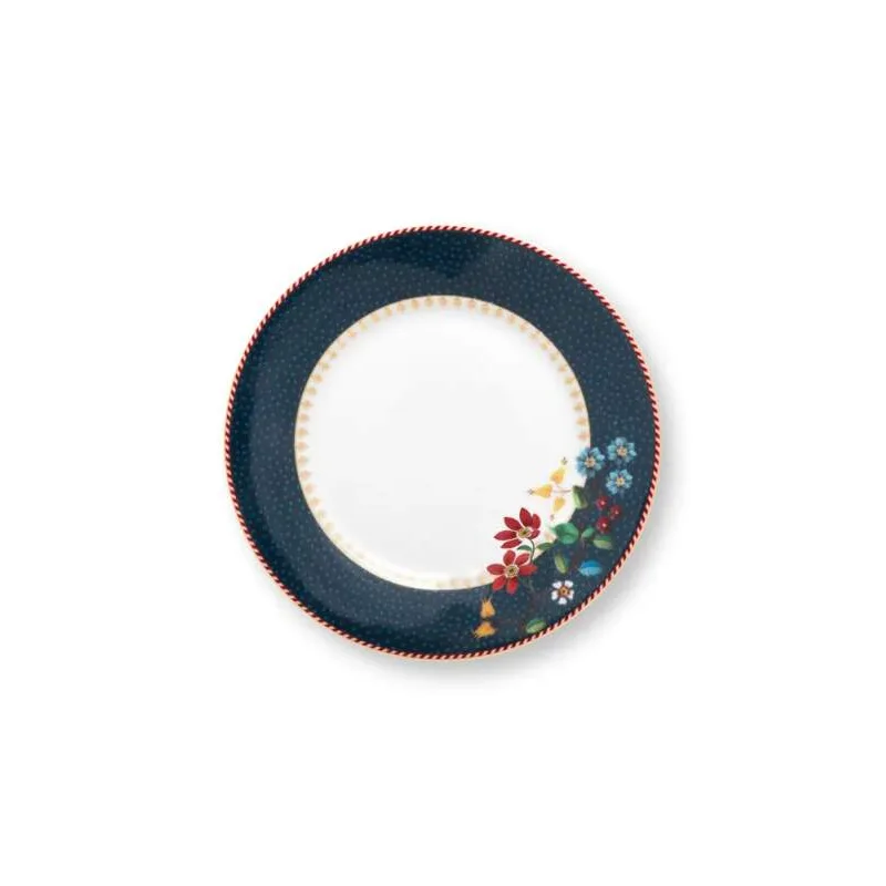 Pip Studio Berry Blues talíř ∅17cm, modrý