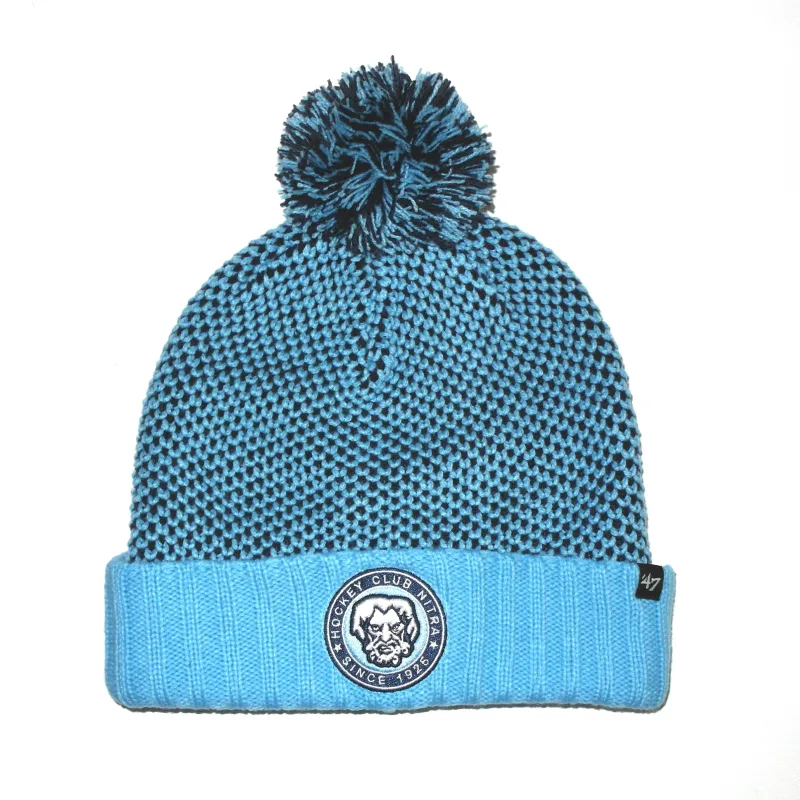 '47 Brand HK Nitra pletená zimná čiapka bledomodrá - SKLADOM