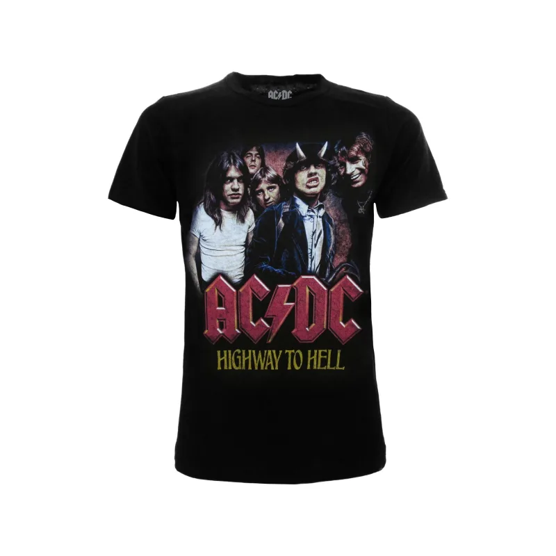 AC/DC tričko čierne pánske