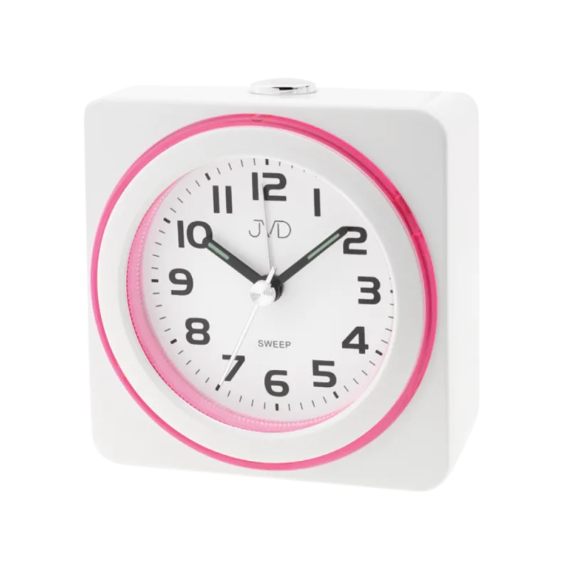Tichý netikající dětský ručkový budík s osvětlením JVD SRP909.3
