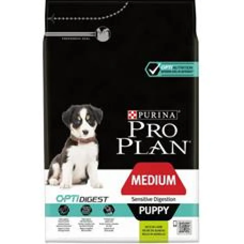 PRO PLAN Puppy Medium Sens.Digestion Lamb 3 Kg