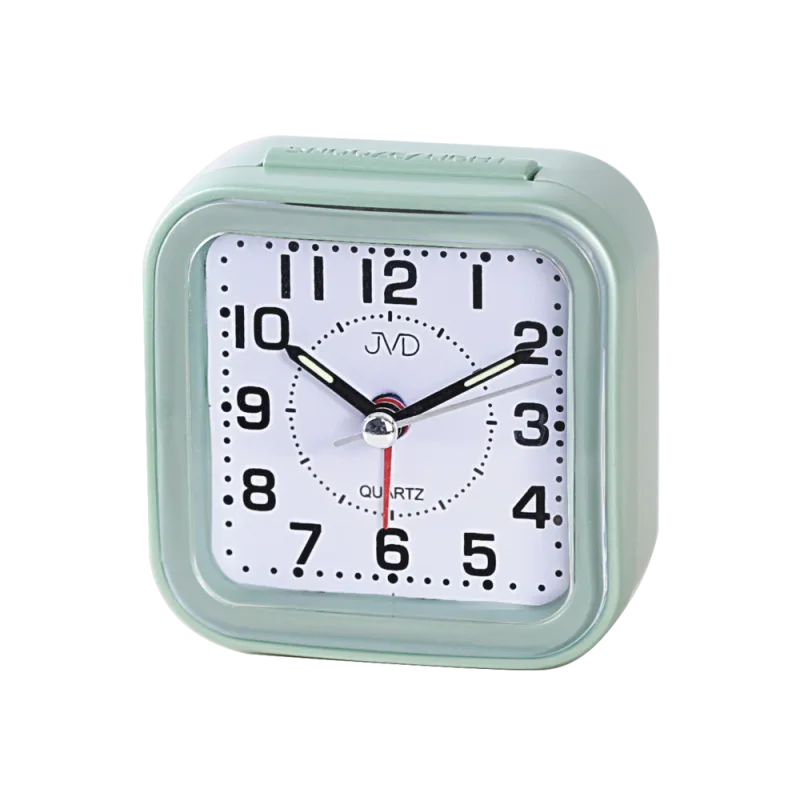 JVD Levný analogový ručkový budík JVD SRP6808.2 s osvětlením