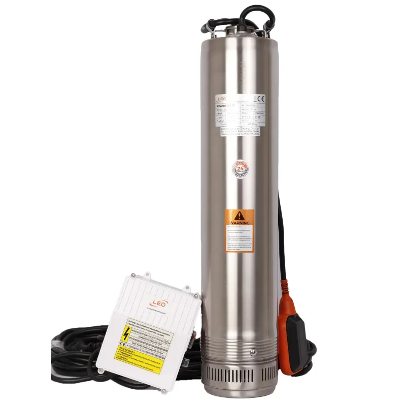 Leo 5DWm4/7-1,3P 230V 1,3kW ponorné čerpadlo s plavákom a so spínacou skriňou s káblom 15m