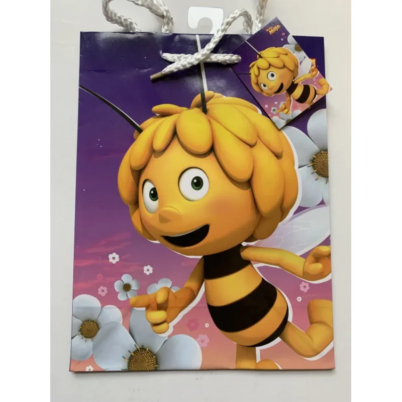 Papírová taška dárková vel.M Včelka Mája motiv 2, 190×250×90 mm (5252554.2)