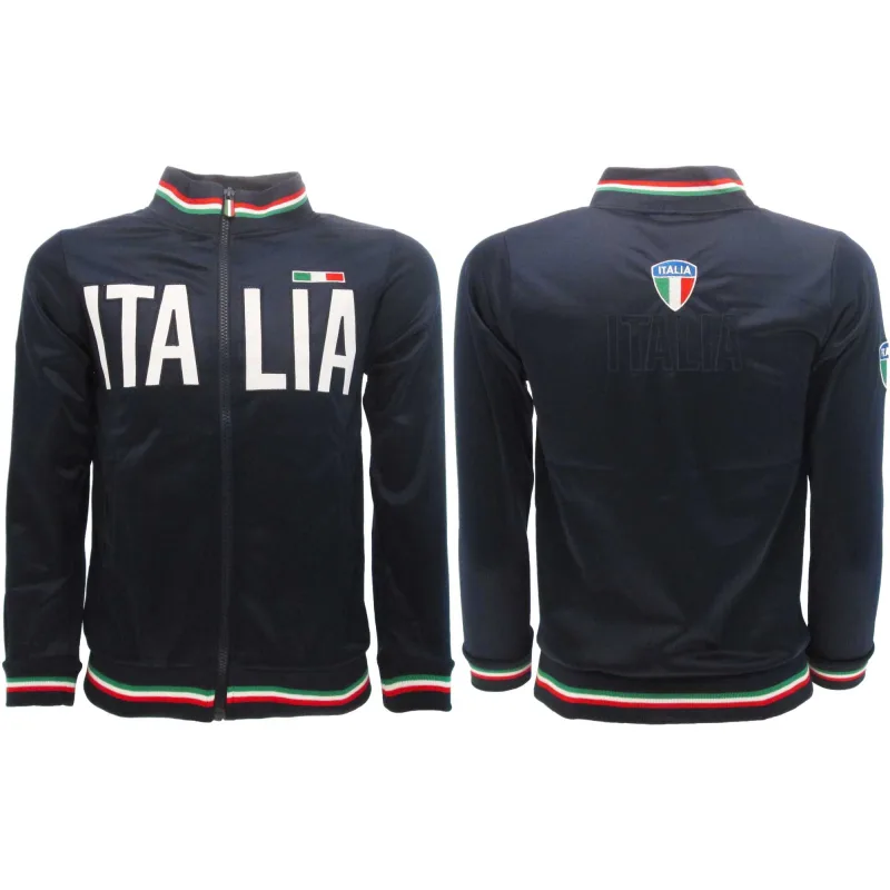 Taliansko mikina / bunda tmavá detská