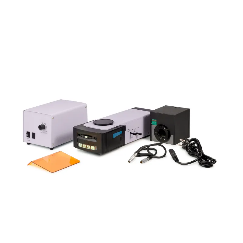 MAGUS Epi-FL04 LED Epi-Fluorescence Attachment, fluorescence filter cubes FITC/TRITC/DAPI