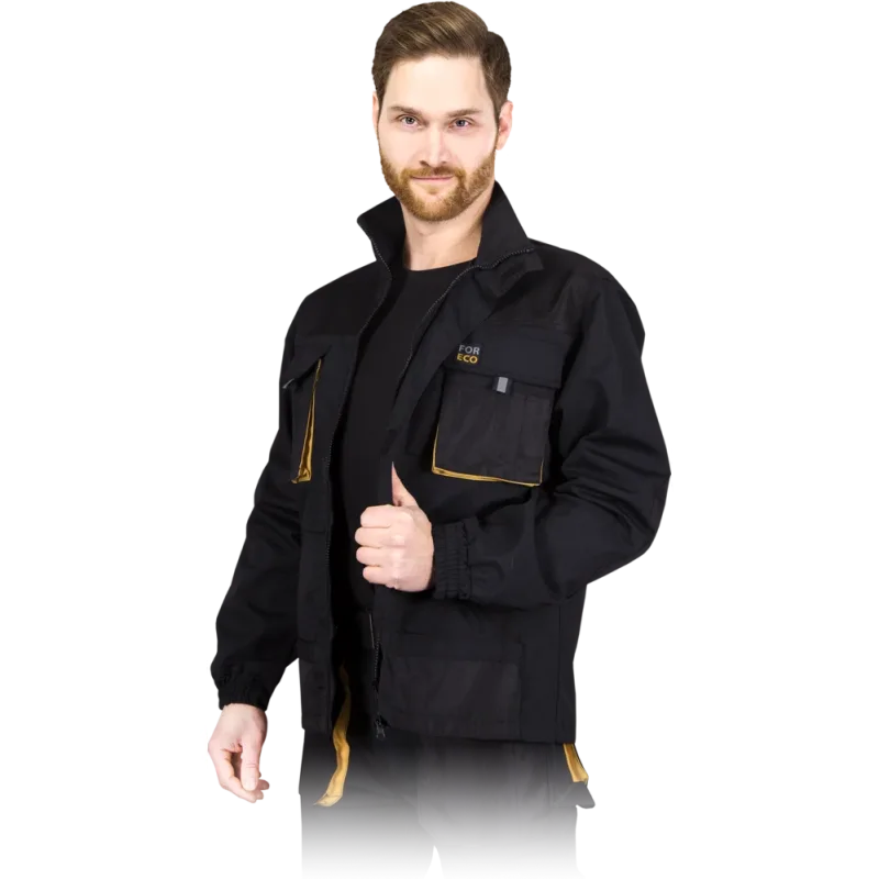 Reis FORECO JBY pracovná blúza black/yellow M-3XL