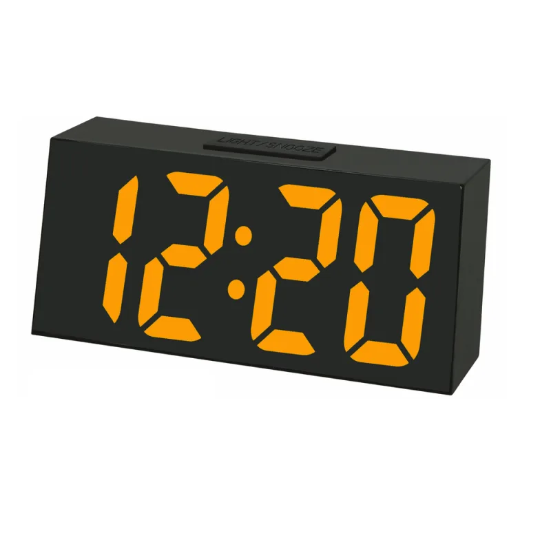 JVD Digitální budík do sítě s oranžovými LED svítícími čísly JVD SB3628.2