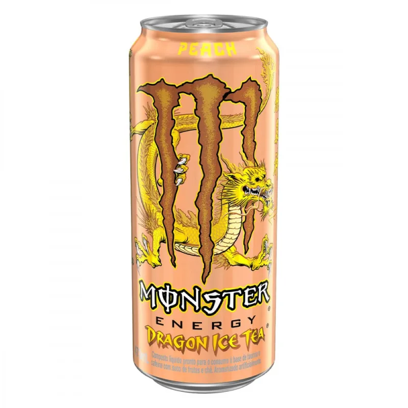 Monster Dragon Ice Tea Peach 473ml BR