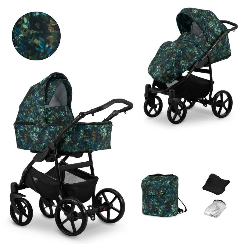 Kočík Kunert Mata black frame 2v1 - 05