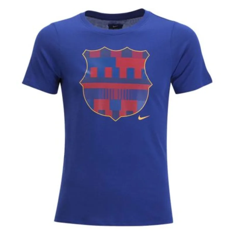 Nike FC Barcelona tričko tmavomodré detské