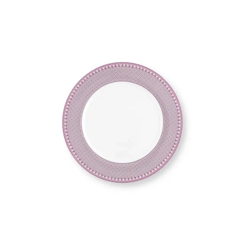 Pip Studio Lily & Lotus talíř Ø26,5cm, lila