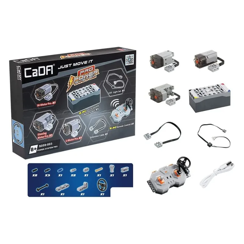 CaDA RC systém pro CaDA a Mechanical Masters