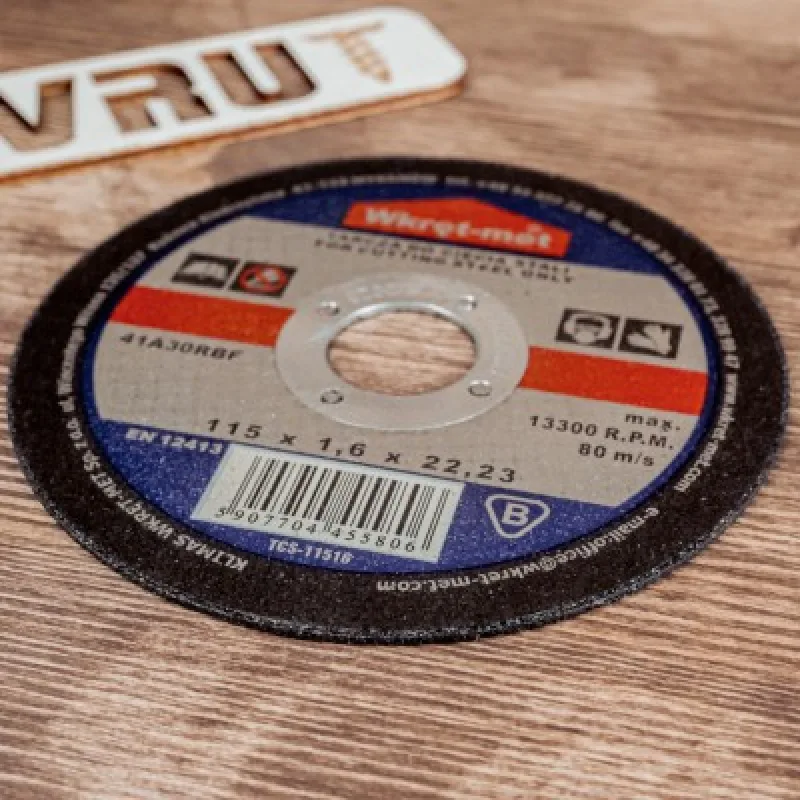 KLIMAS Rezný kotúč na kov TCS 115x1,6mm