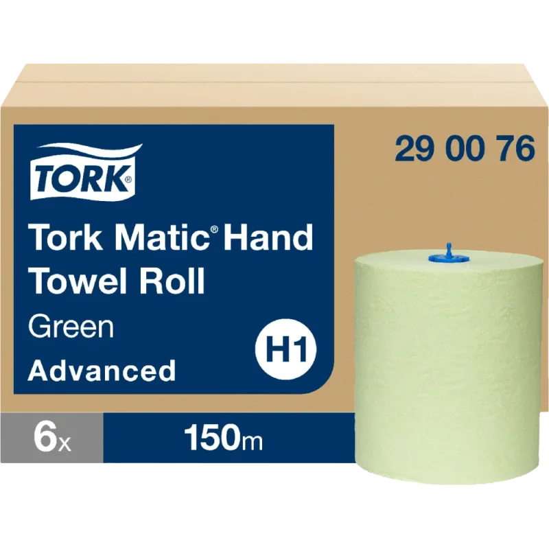 Tork Matic 290076 2V papierové utierky zelené 6 roliek