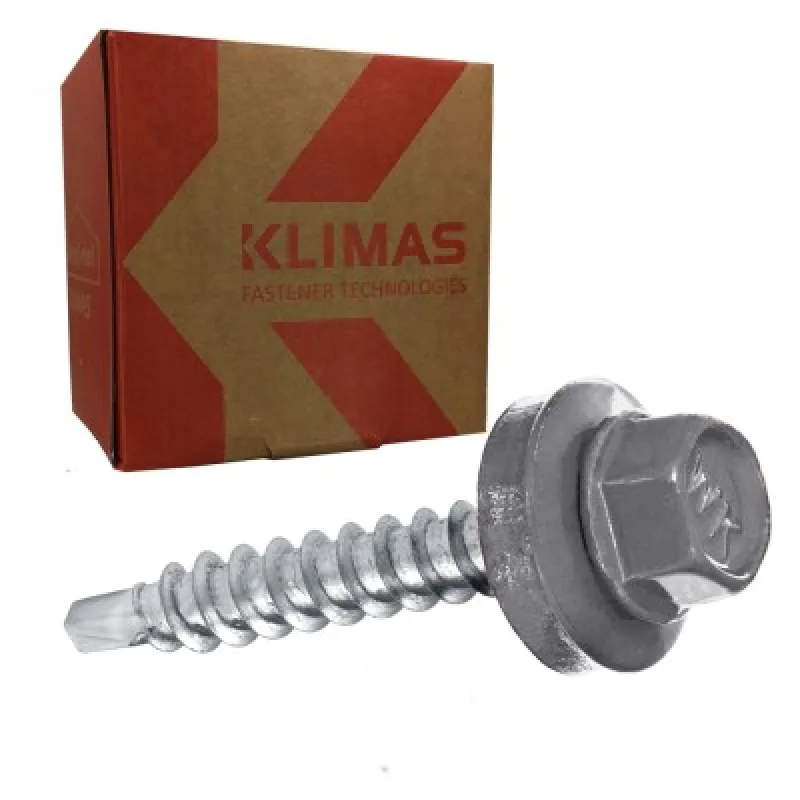 Klimas TEX 4,8 x 25 biely hliník RAL 9006