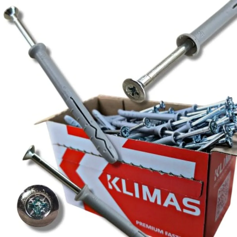 Klimas Wkret-Met | Natĺkacie hmoždinky SM | 8X160mm | 100ks