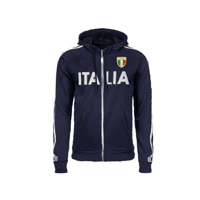 Taliansko mikina tmavomodrá pánska - SKLADOM