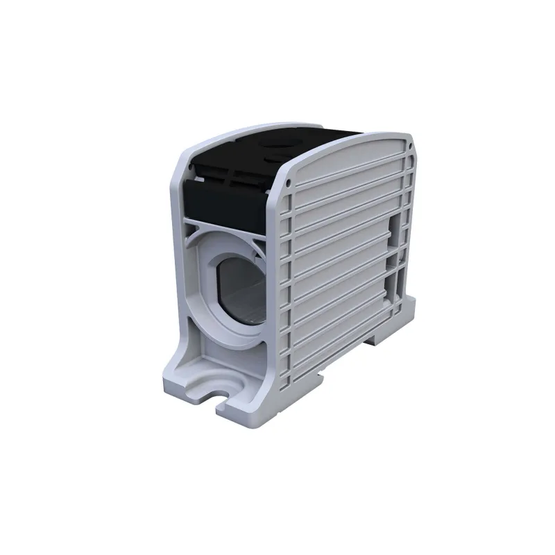 Univerzálna svorka SIMBLOCK STB 185 čierna Al/Cu 1x185mm2 jednopólová, 2 otvory