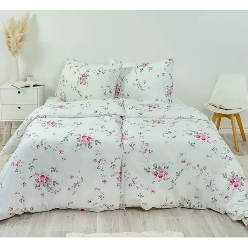 Stanex Luxusné obliečky Mia ružová 140x200/70x90 cm