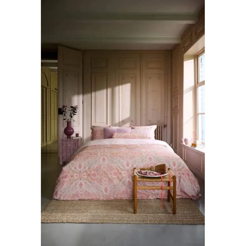 Pip Studio perkálové povlečení Moon Flower světle růžové 140x200 + 70x90 cm