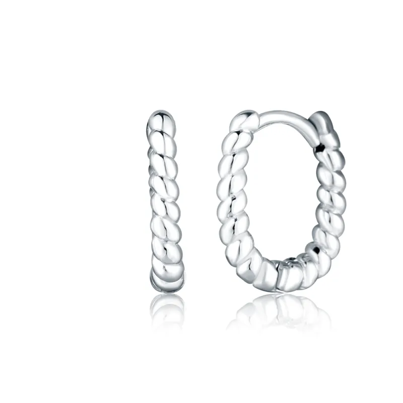 JVD Dámské stříbrné kruhové náušnice SVLE2784X860000