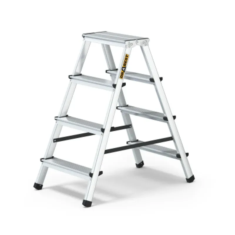 Drabest DD4 Hliníkové schodíky 2x4 stupne DB-DR-AL-DD4-HOME-CZ