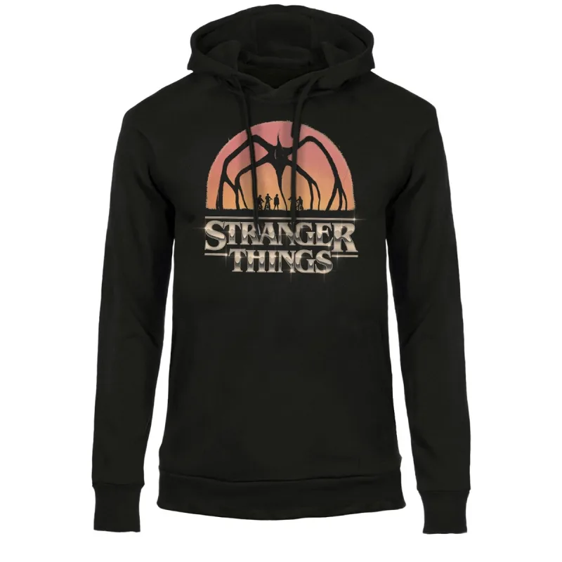 Stranger Things mikina čierna pánska