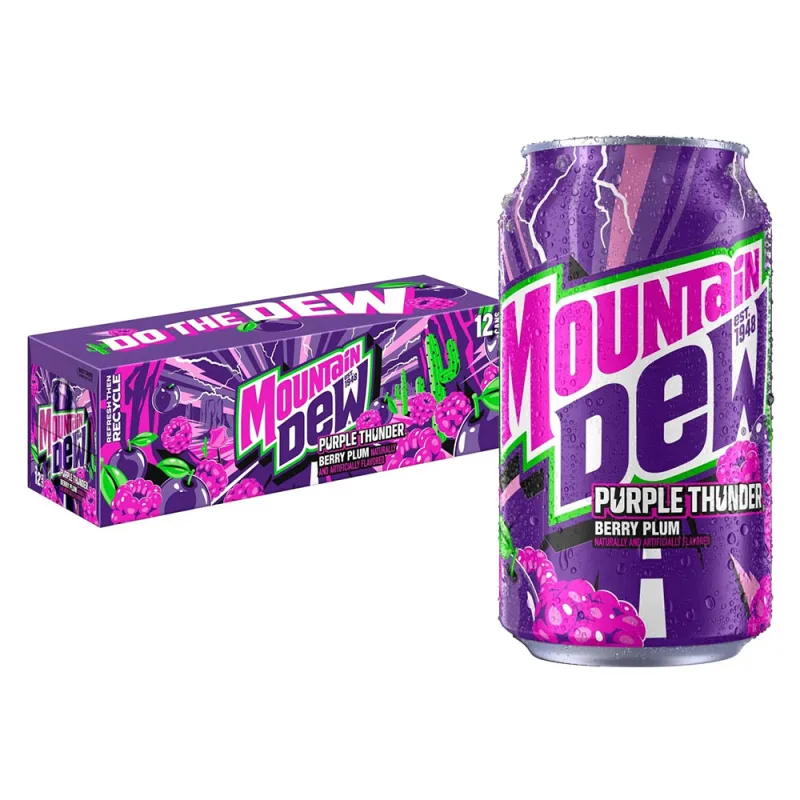 Mtn Dew Purple Thunder 12x355ml