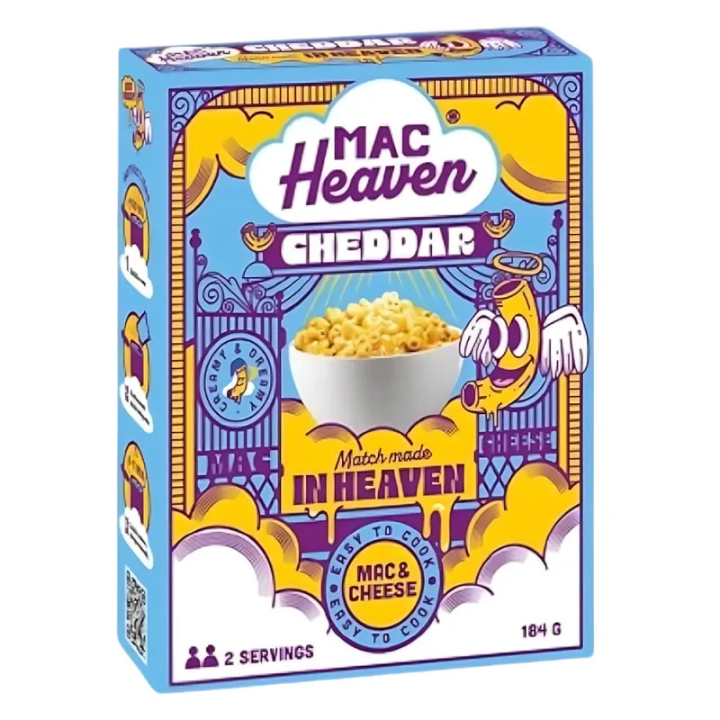 Mac Heaven Cheddar 184g