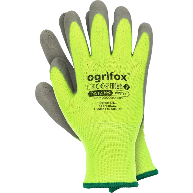 Ogrifox WINTEX NEON zimné pracovné rukavice 7-10