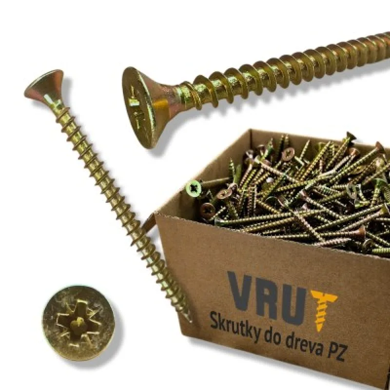 Skrutky do dreva so zápustnou hlavou PZ| 5x30mm | 500ks