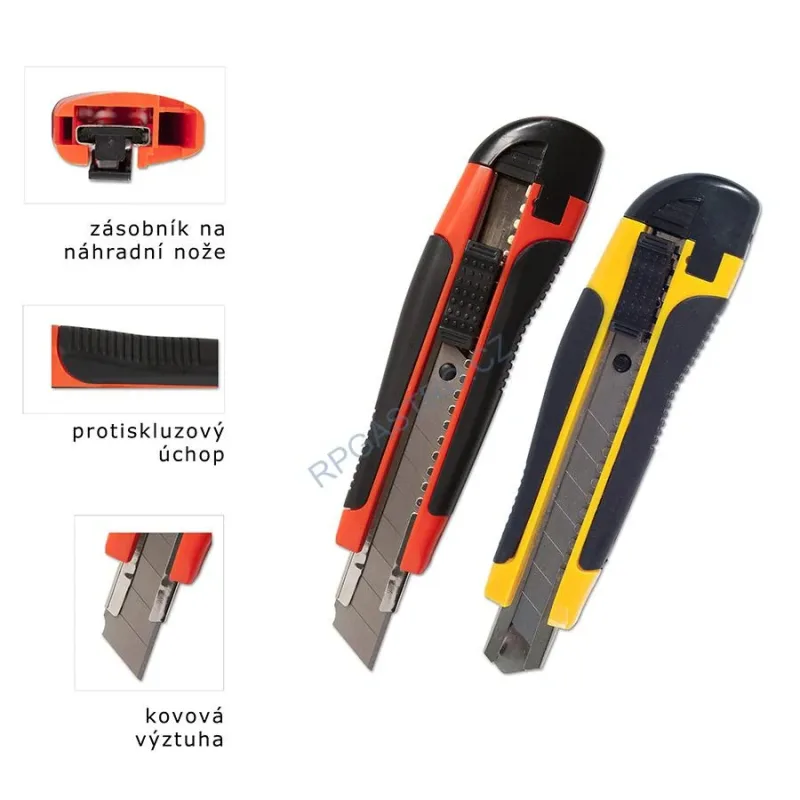 Odlamovací nůž CONCORDE velký, kovová vodící lišta(A65512 - CH1B)